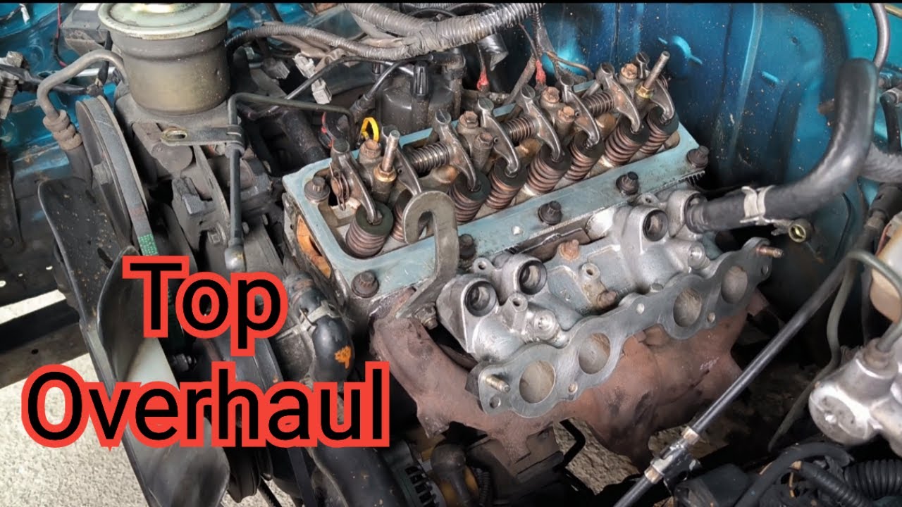 mausok at kumakain ng langis | revo top overhaul part 2 assembly valve seal and head gasket replace