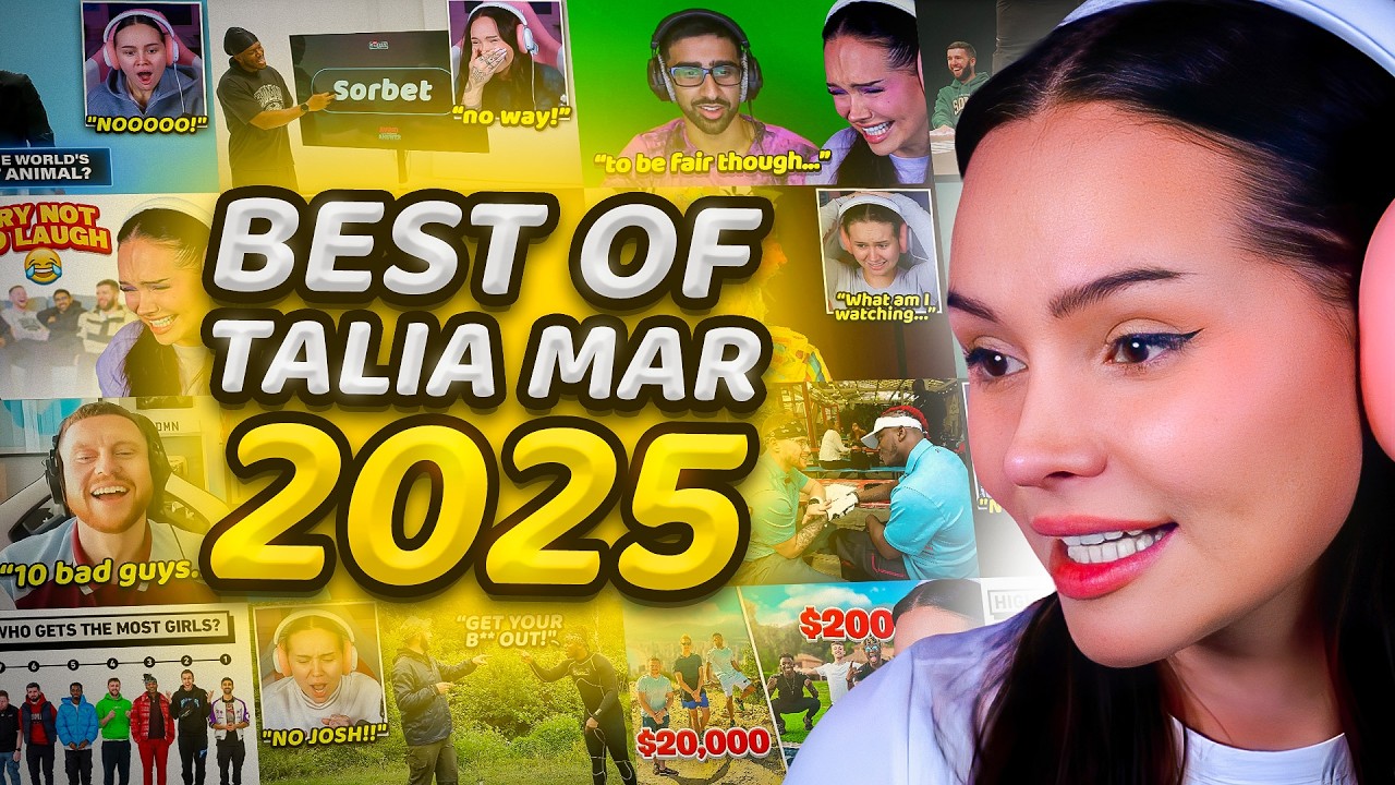 BEST OF TALIA MAR REACTS TO SIDEMEN MOMENTS (2025)