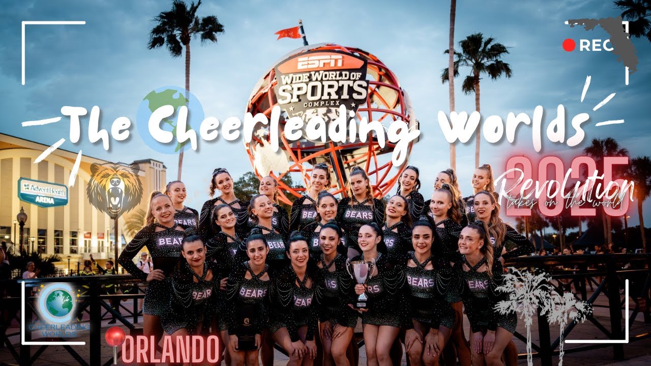 Bears Chasing Worlds 2025!🌎mistrovství světa v cheerleadingu round 3❤️‍🩹