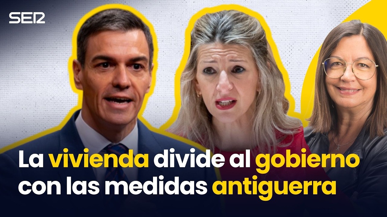La VIVIENDA DIVIDE al GOBIERNO con las medidas ANTIGUERRA