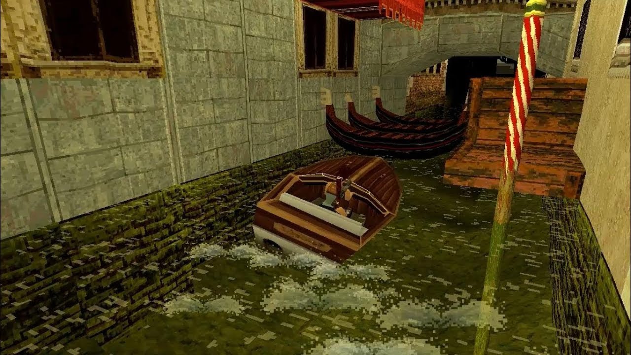 Tomb Raider 2 - Level 2 - Venice (PlayStation 1)