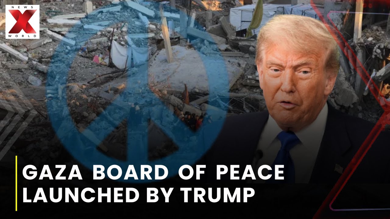 Trump unveils Gaza Board of Peace to oversee transition | NewsX World