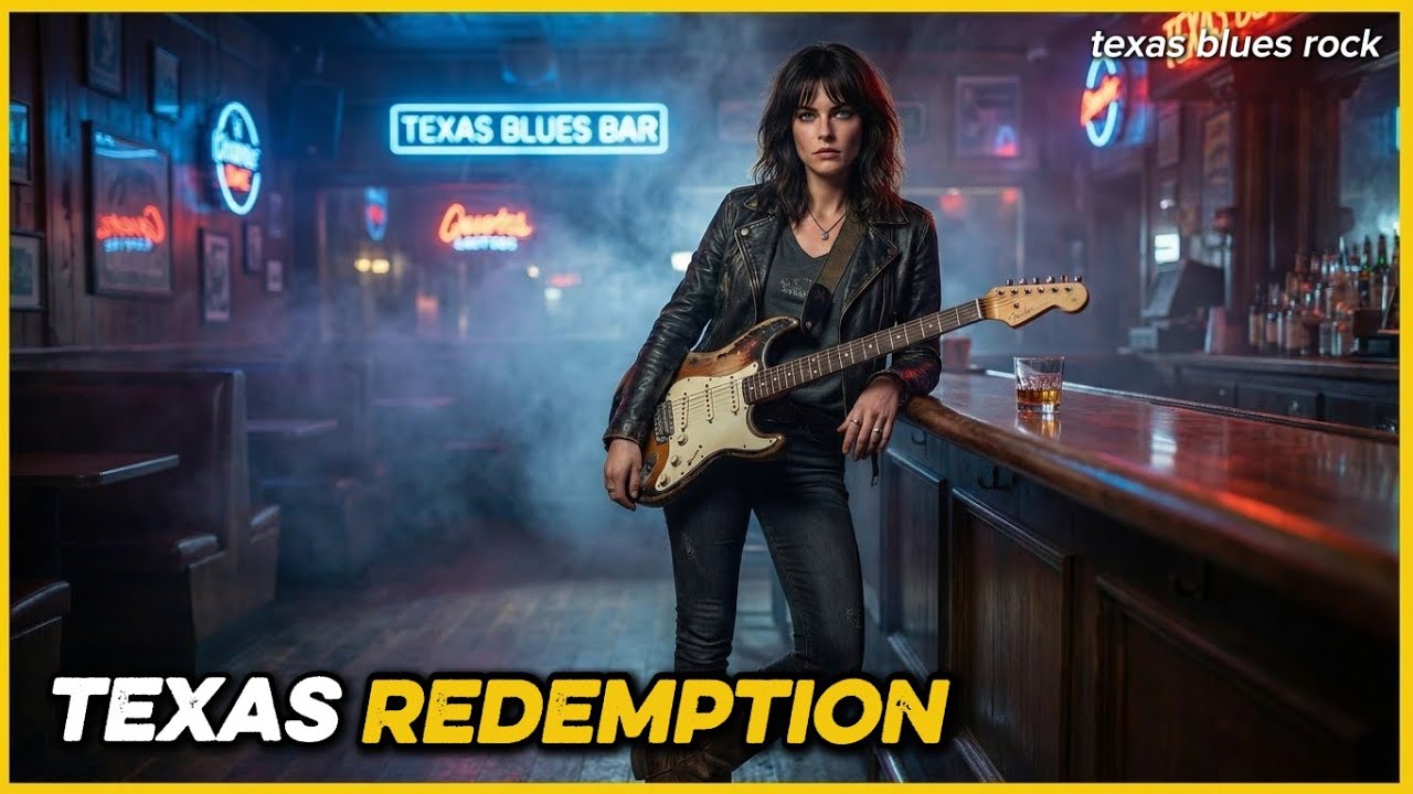 Neon Redemption Blues – The Guitar Story That Feels Like Salvation | Texas Blues Rock