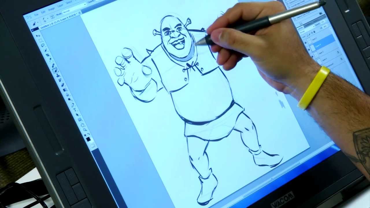 DreamWorks Drawing Tutorial - Shrek