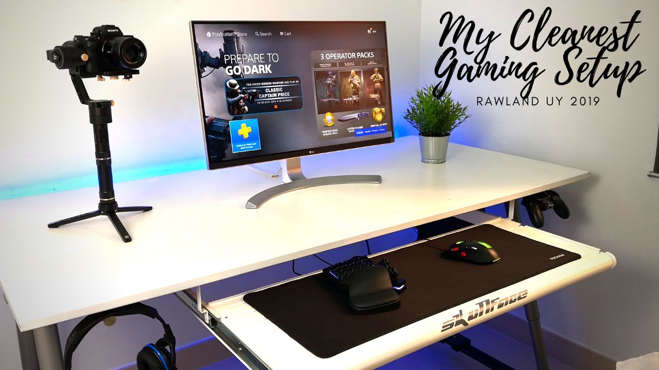 My Cleanest Gaming Set-Up. DIY