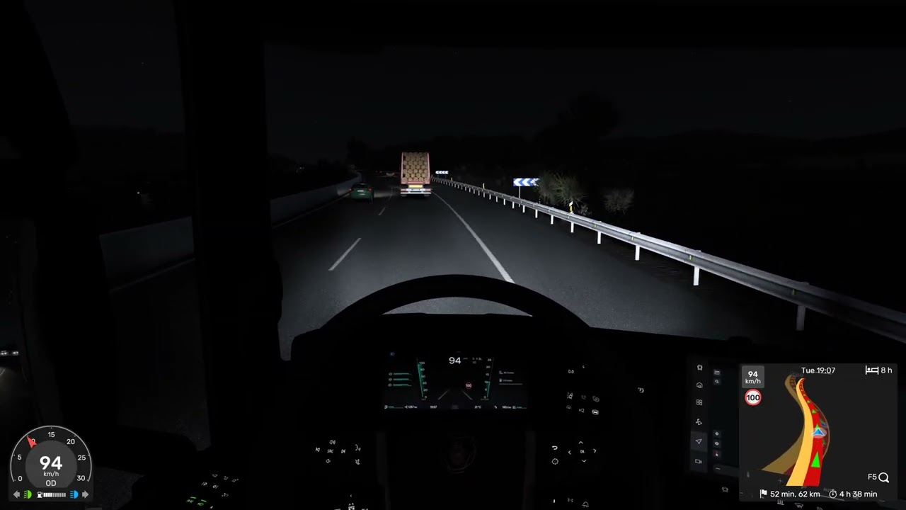 Euro Truck Simulator 2 Delivery grapes across Spain (14 t) №6