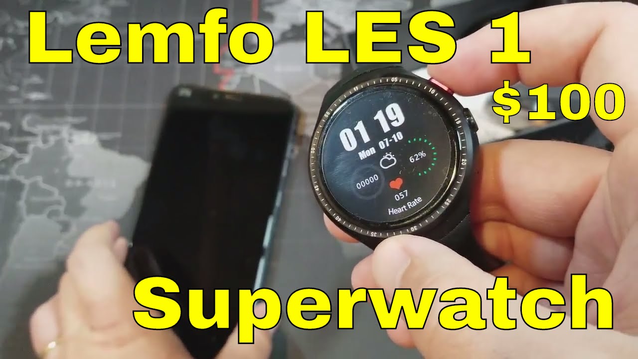 Lemfo LES 1 - A $100 Superwatch! - 16gb of storage!