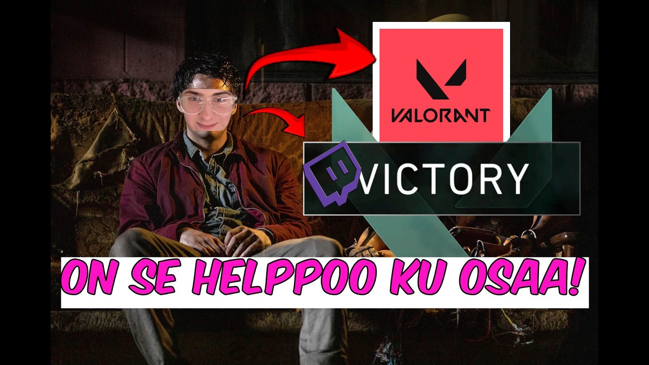 MUN PARAS MATSI VALORANTIS!!! 33k!! 2.5KD!!! (Twitch VOD)