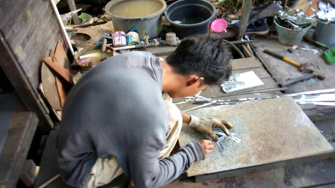 Making stainless steel 3D letter sign _ how to soldering it..._REKLAME KALIMANTAN