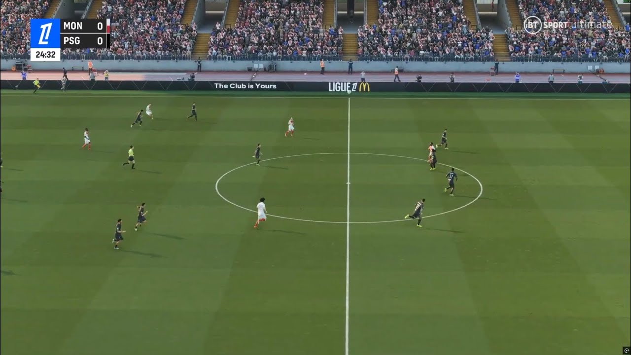 FC 26 REALISTIC FULL MODS | AS MONACO VS PSG (ANTH JAMES GAMEPLAY V3)