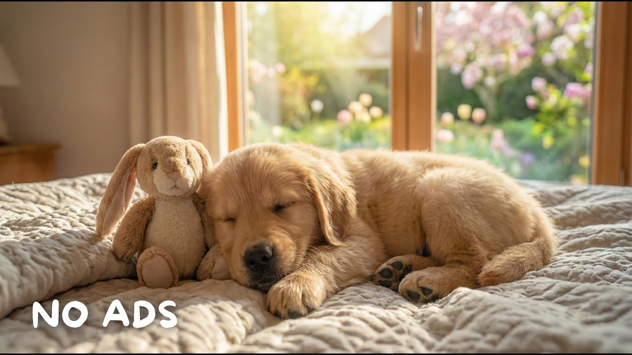 12 часов музыки для успокоения щенков 🎵 Глубокий сон и расслабление для золотистого ретривера 🐶 Прот