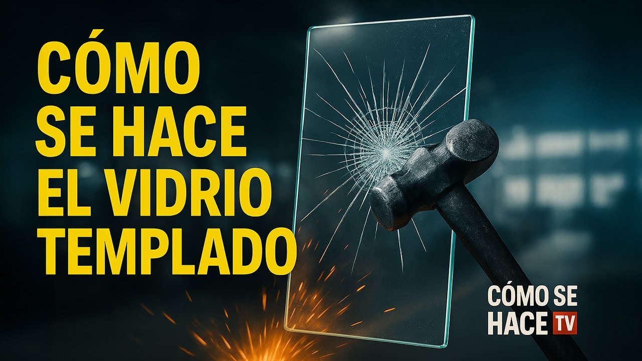Cómo Se Hace el Vidrio Templado 🧊 | CÓMO SE HACE TV