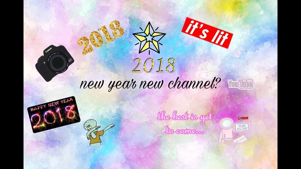 New Year goals for my channel