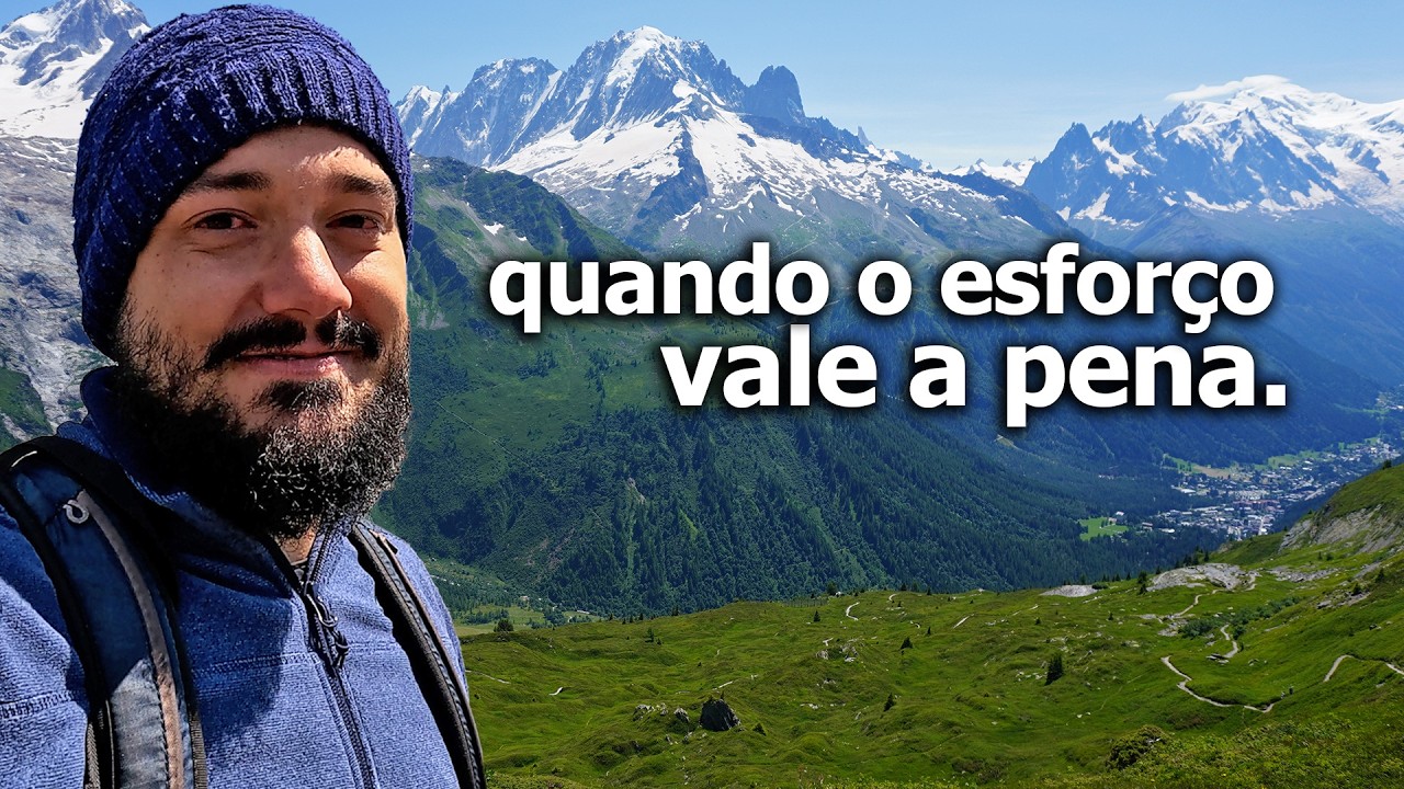 7 ANOS TRABALHANDO para chegar aqui. CHAMONIX-Mont-Blanc 🇫🇷