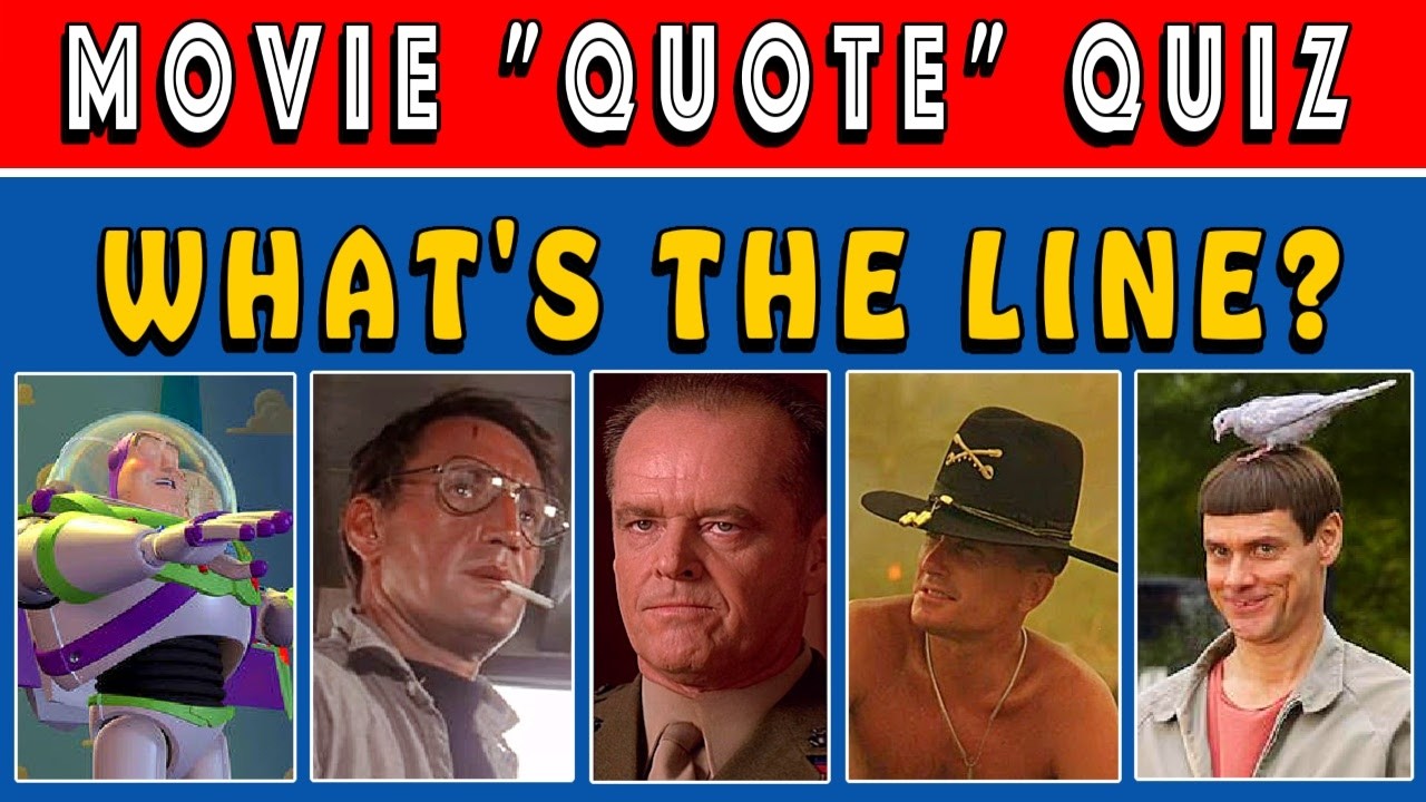 Test Your Film Knowledge | What's The NEXT LINE Challenge