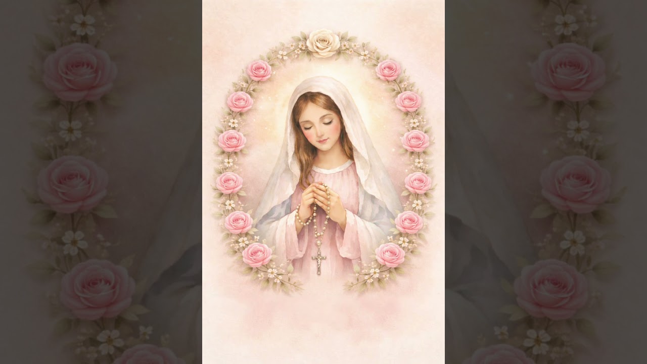 Quinto Misterio la coronación de la santísima virgen María como reina 