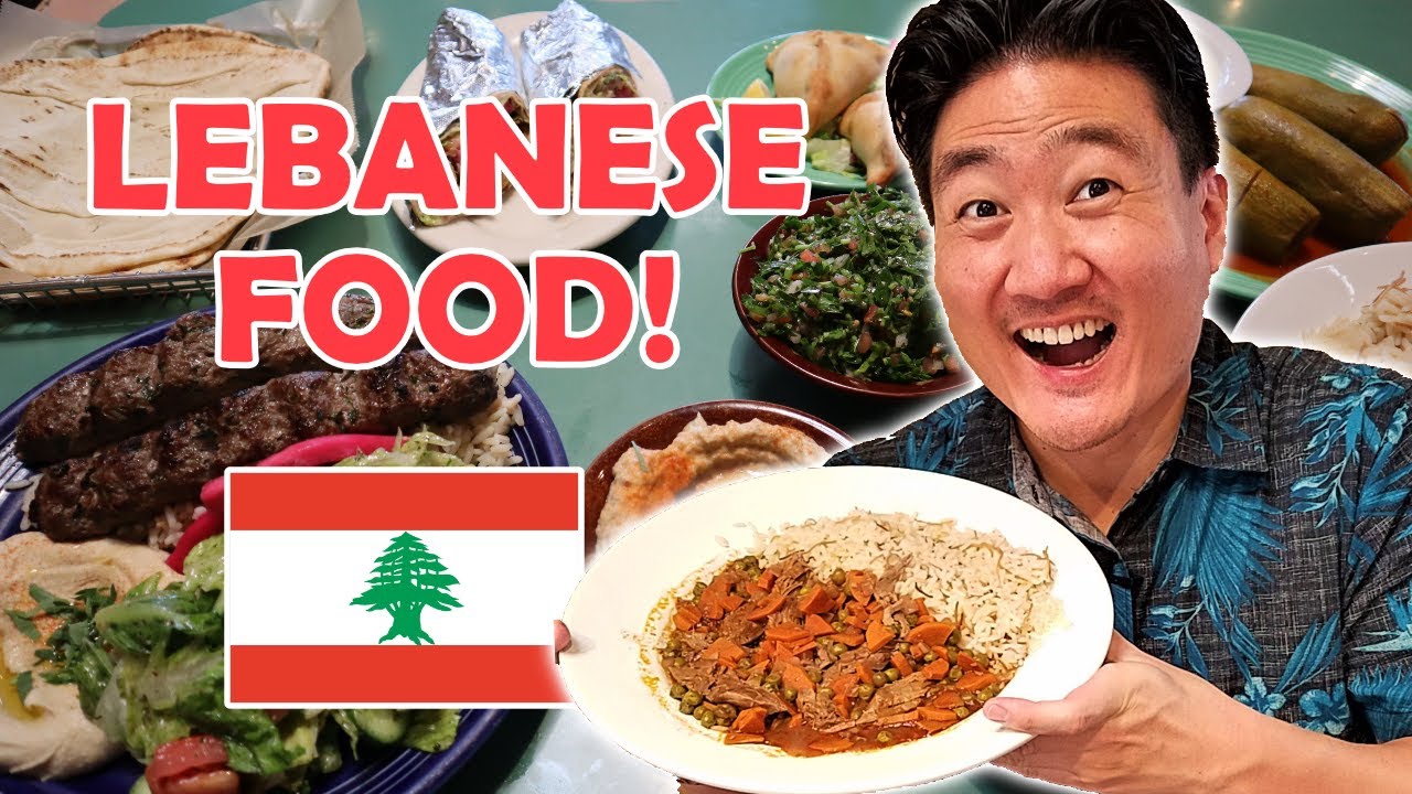 Trying LEBANESE FOOD for the First Time (What is Lebanese Cuisine Like?)