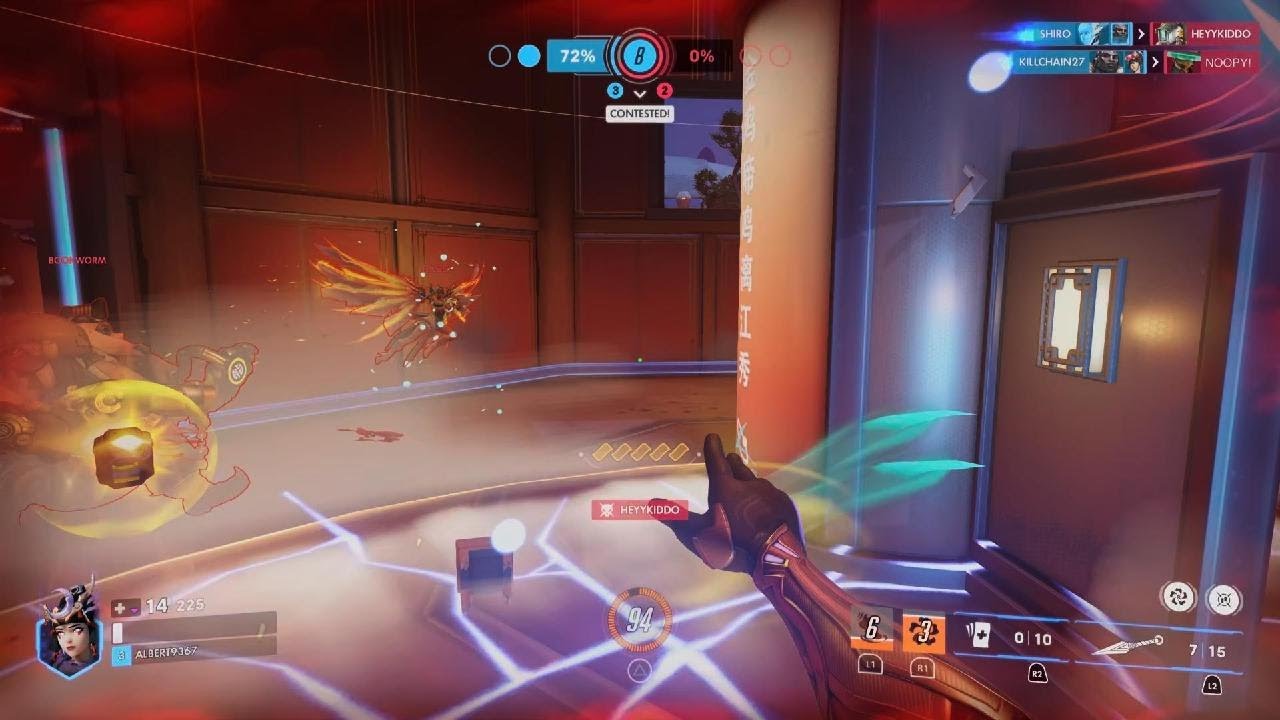 Overwatch - Trying to flank properly