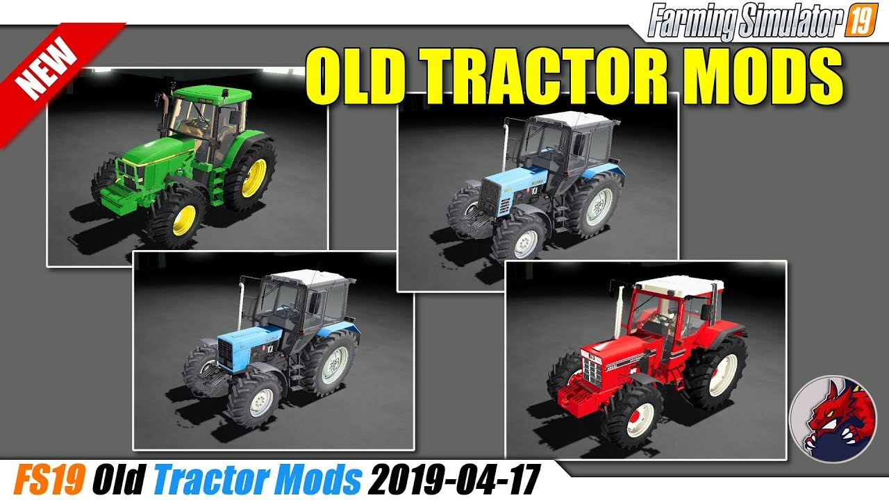 FS19 | Best Old Tractor Mods (2019-04-17) - review