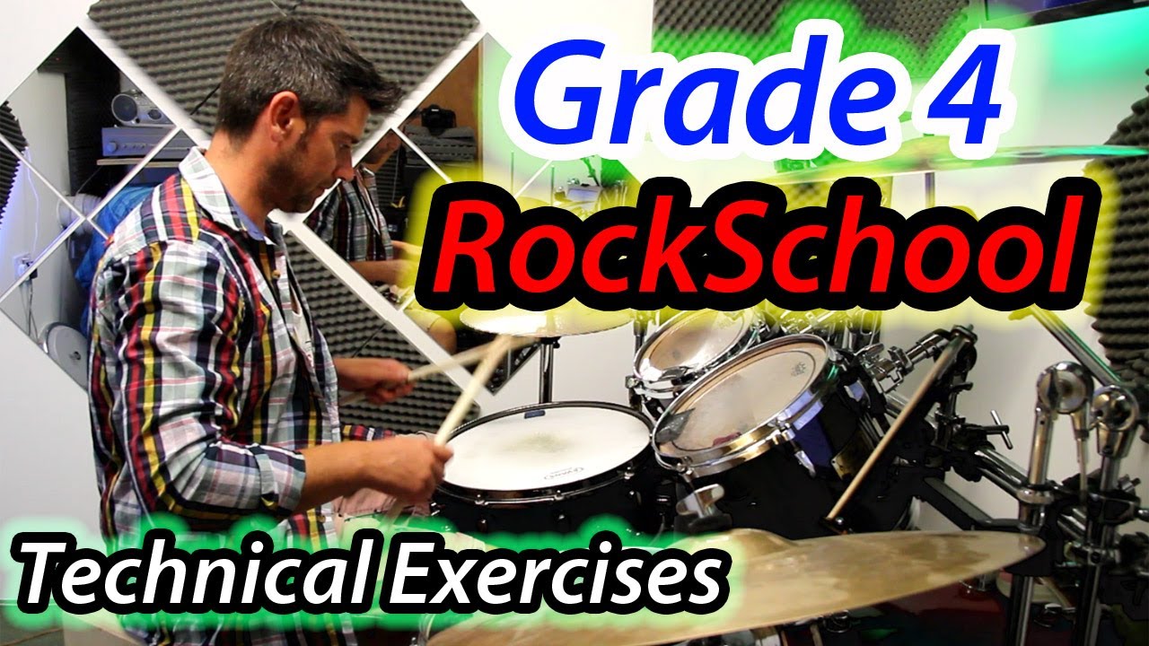 Drum Grade 4 Technical Exercises - RockSchool Drums