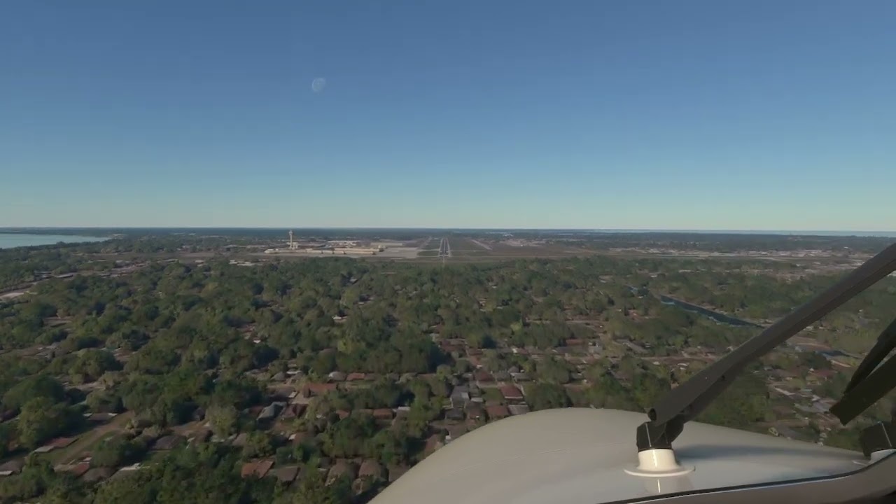 Landing in New Orleans Louisiana | KMSY (MSY) | Louis Armstrong New Orleans Airport #airport #fs20