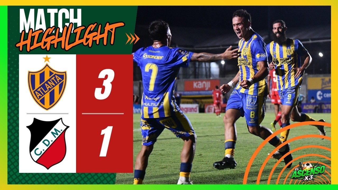 ⚽️ ATLANTA 3 - MAIPU 1  compacto | Fecha 5 - Primera Nacional | #ElAscensoX3