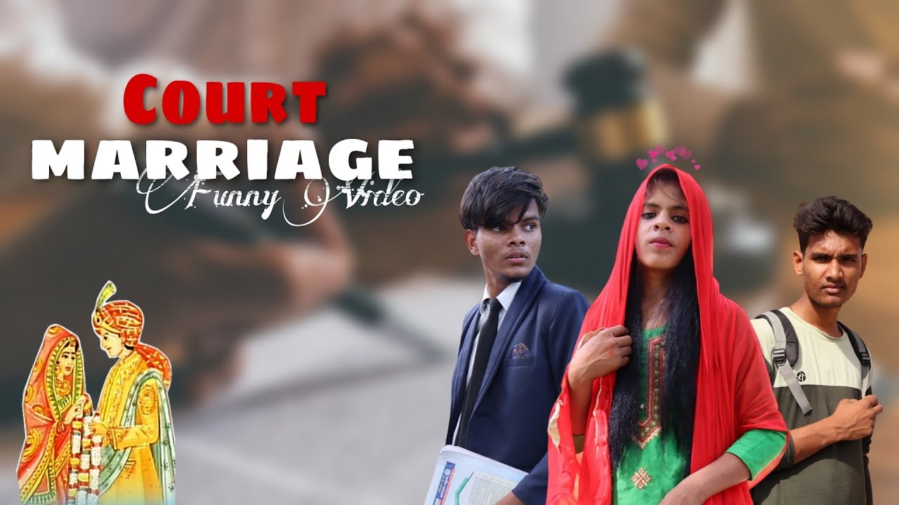 Court Marriage funny video 😂😂 / Wait for end