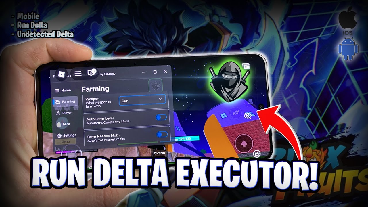 Новая простая мобильная версия Delta Executor - руководство для iOS и Android Roblox Executor Del...