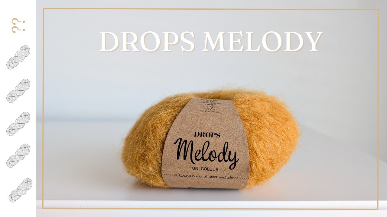 Обзор пряжи Drops Melody