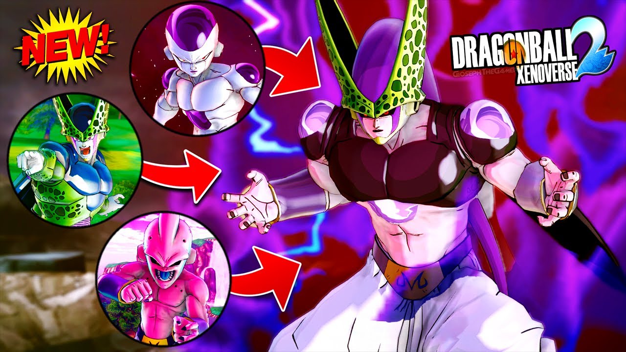 La FUSIONE tra FREEZER, CELL e MAJIN BU è un GUERRIERO mai visto 😱 Dragon Ball Xenoverse 2 ITA