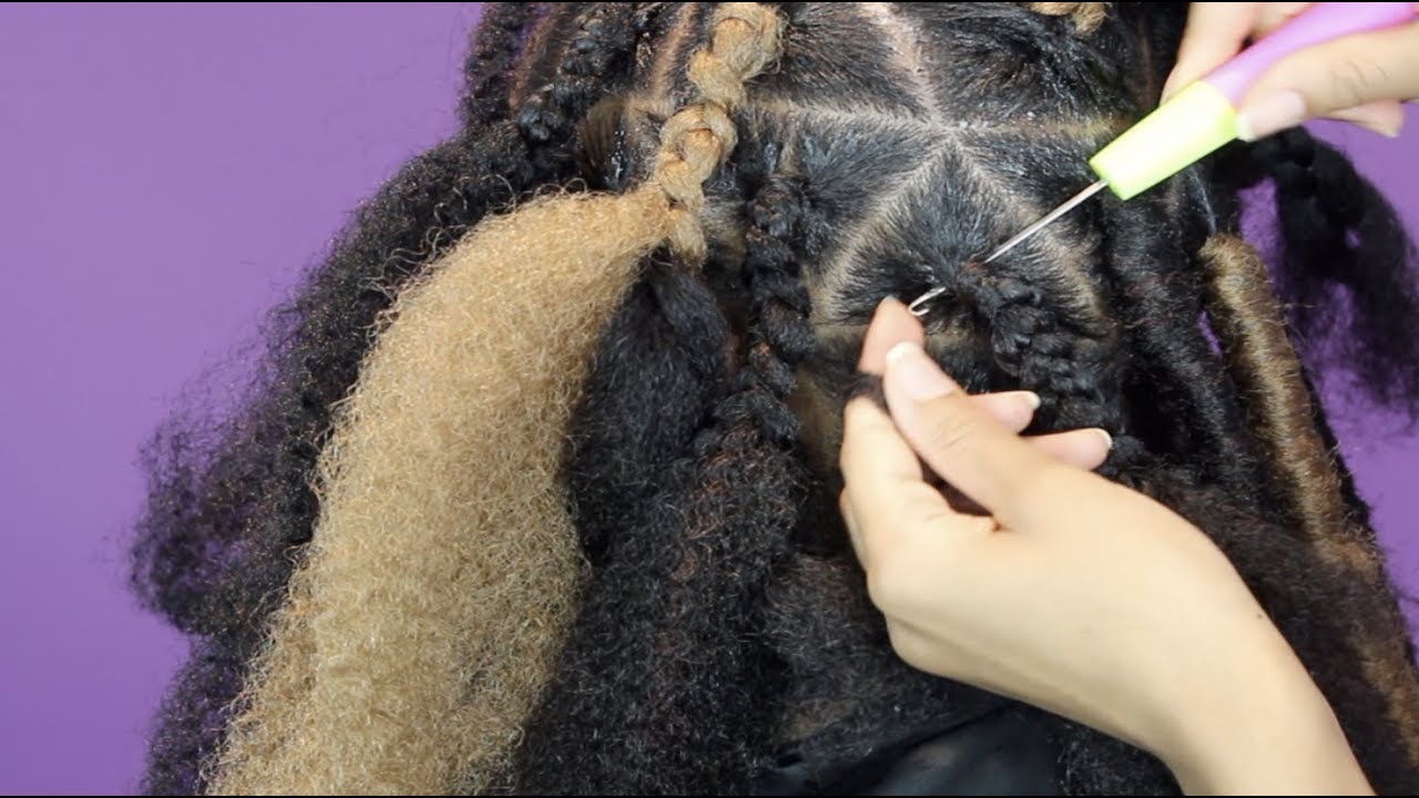 Easy Jumbo Faux Locs Tutorial