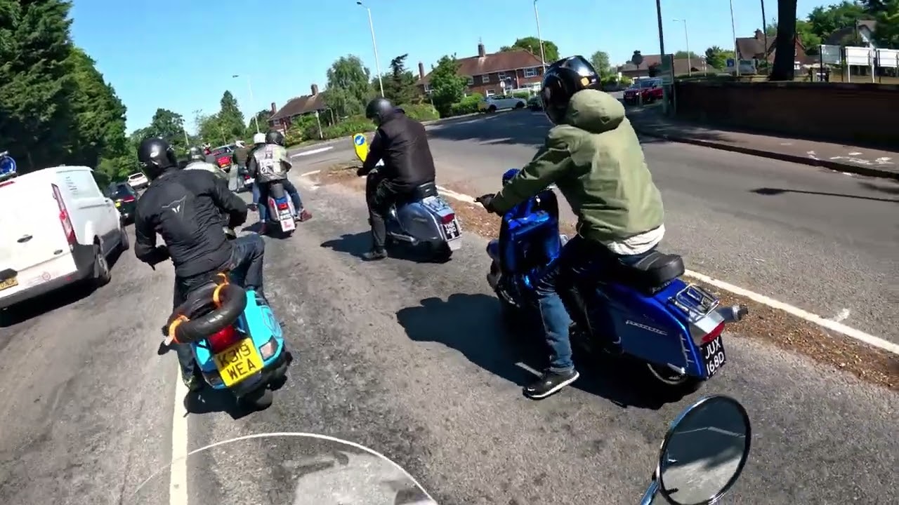 Jesters ride out from Wolvo to Leek Part 1.