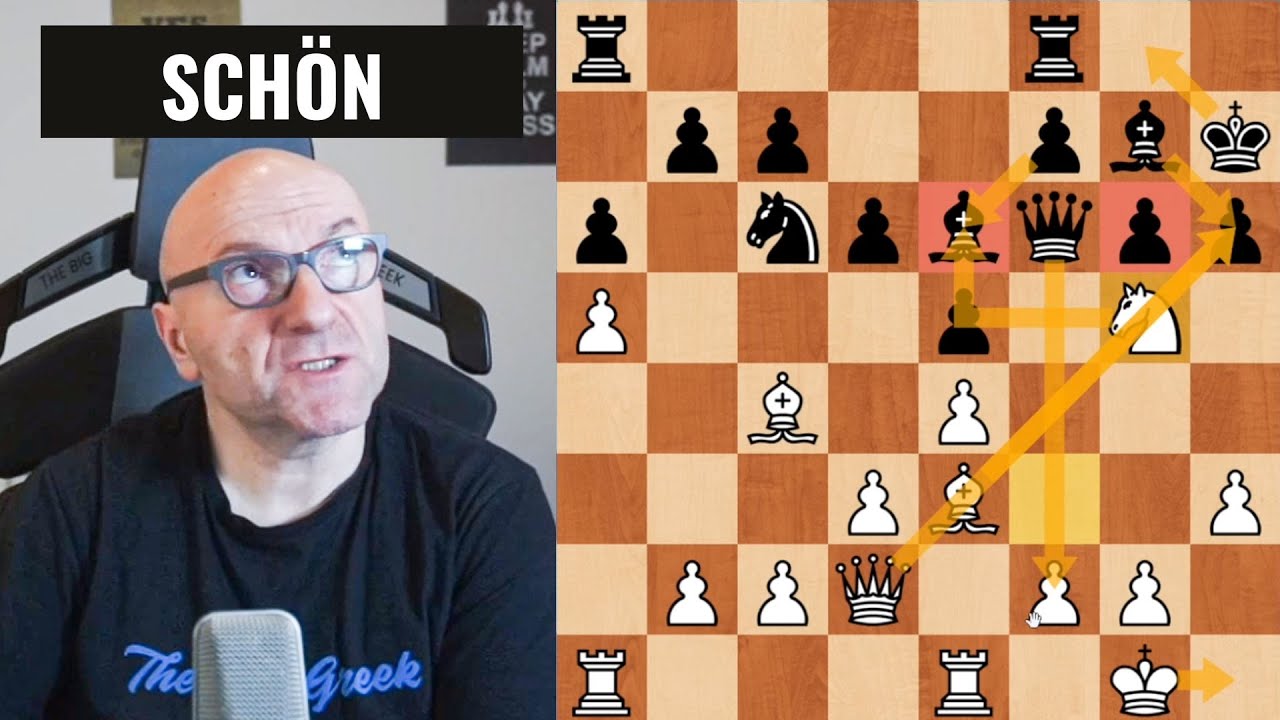 Schöne Taktik führt zum Bauerngewinn