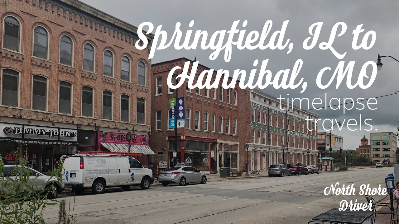 Springfield, IL to Hannibal, MO - Timelapse Travels