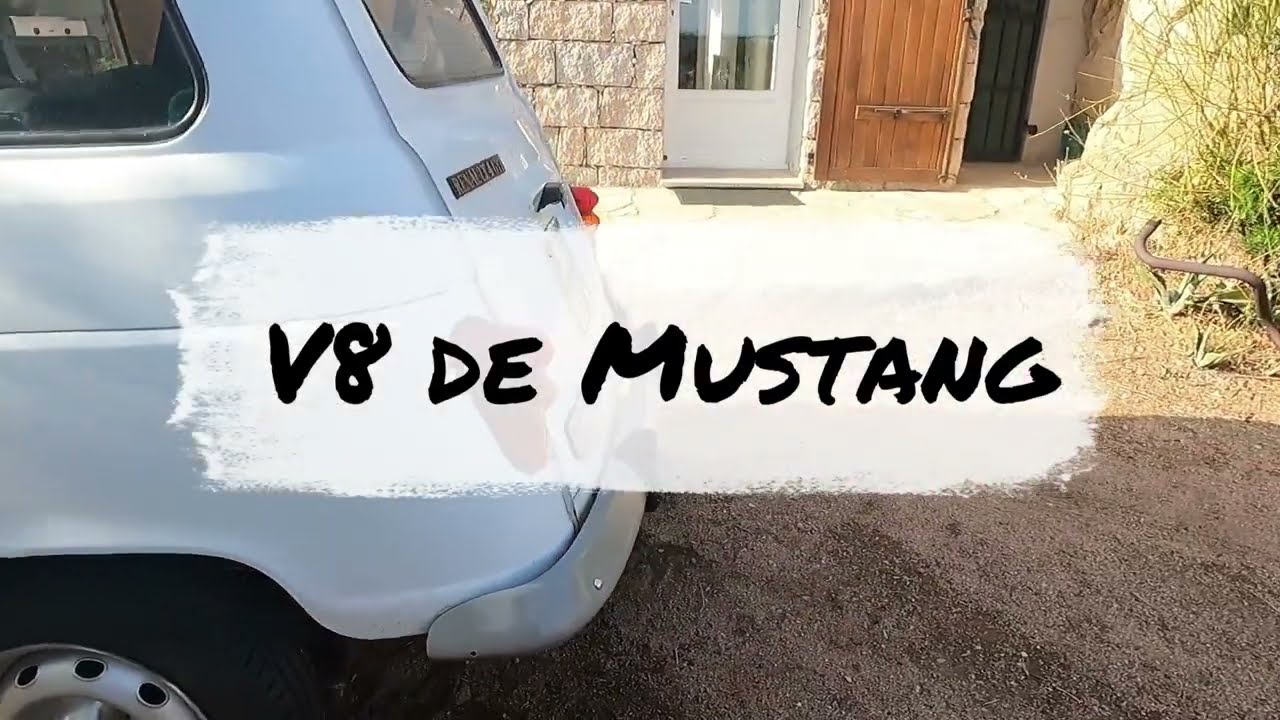 INSTALLATION BARRE STABILISATRICE 16MM SUR LA 4L ET CHANGEMENT ECHAPPEMENT