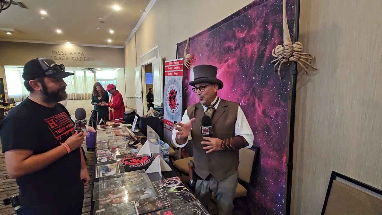 Terror-Mania presente en Scream Diego 2025 con Ed Gonzalez de Science Fiction Coalition