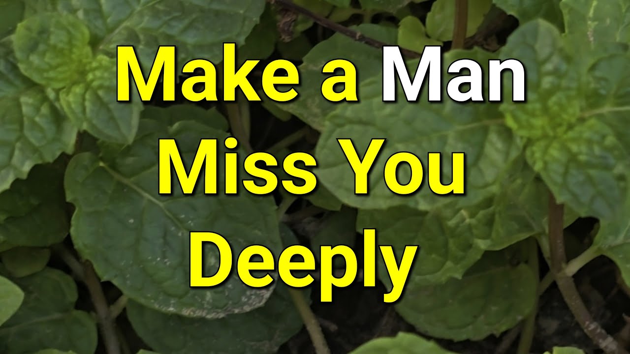 Make a Man Miss You Deeply...|Psychology Amazing Facts