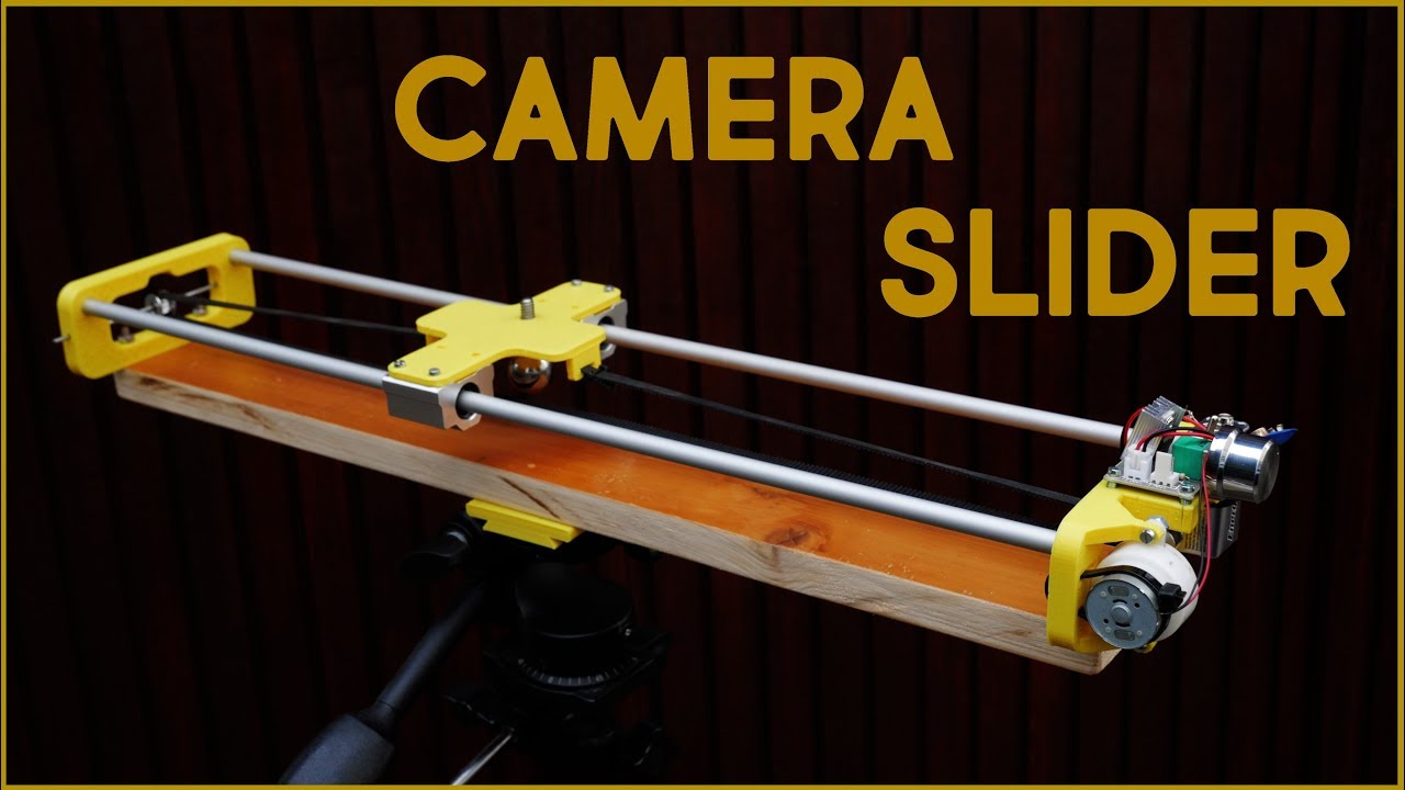 Make A MOTORIZED Camera Slider