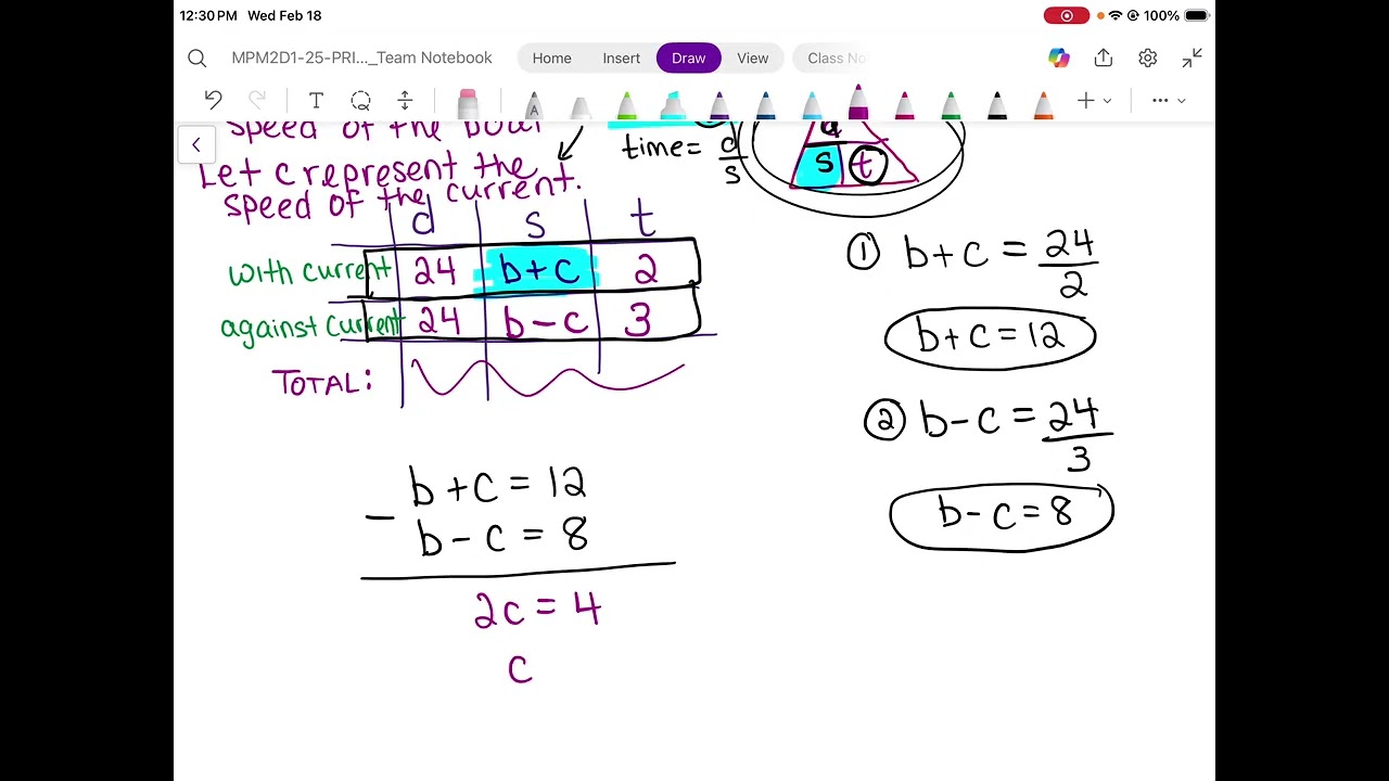Linear Systems word problems part 2