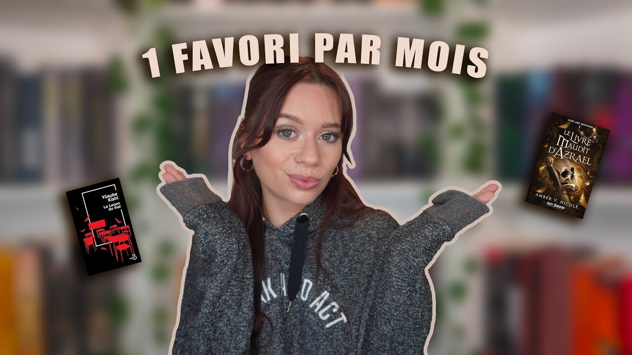 Ma MEILLEURE lecture  pour CHAQUE MOIS ❤️‍🔥📚