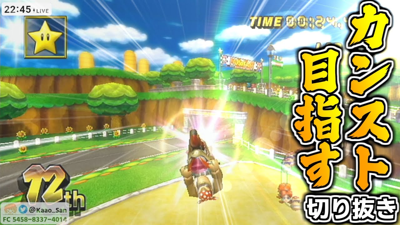 【MKW】配信でカンストを目指すー？【マリオカートWii】【配信切り抜き】