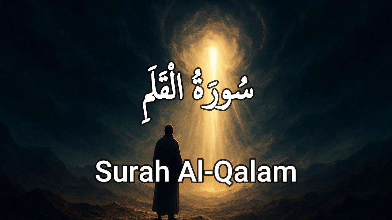 ✨Surah Al-Qalam Completa Repetida 4 Veces para Memorización Recitación | Mennatallah Ramadan |✨