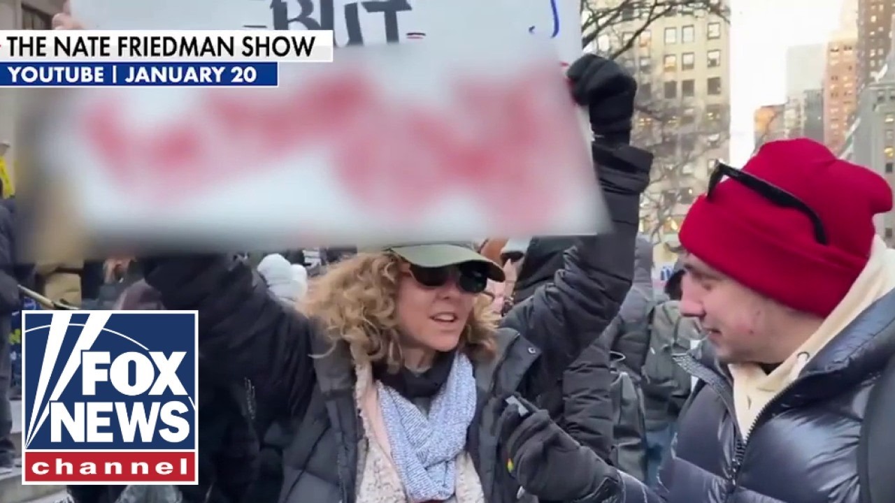 WATCH: Protester MOCKED for 'crazy' response on immigration enforcement