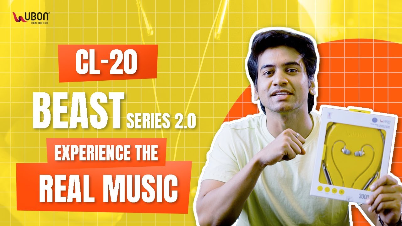 Introducing the Ubon CL-20 Beast Series &ndash; the ultimate audio companion for music lovers