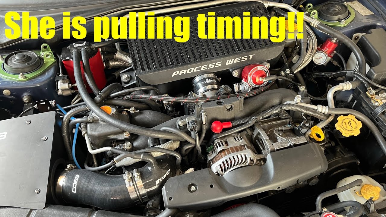 Subaru WRX Pulling Timing | Fuel Filter Install