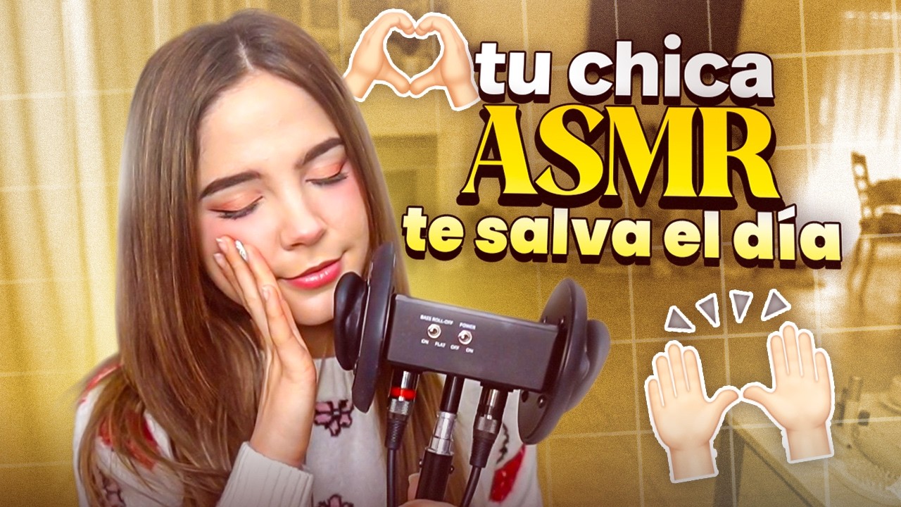 TU CHICA ASMR TE SALVA EL DÍA 💗🪶 Cariño relajante | Staryuuki