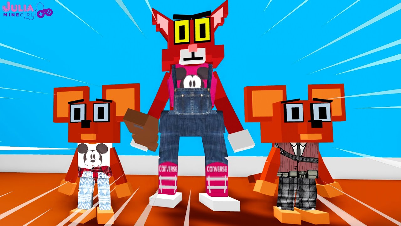 Roblox - GATO vs RATOS EM FAMÍLIA (Kitty)