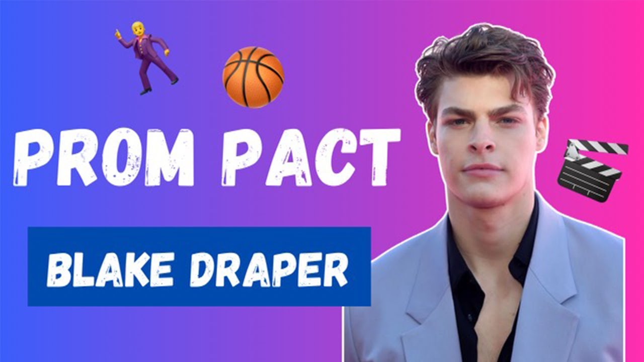 Prom Pact's Blake Draper Took Inspo From This Classic '90s Rom-Com!
