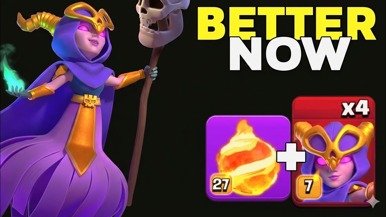 Day 1 sa CWL Gumamit ako nang fireball Super Witch kase ito lang alam ko makapalag kahit mismatched.