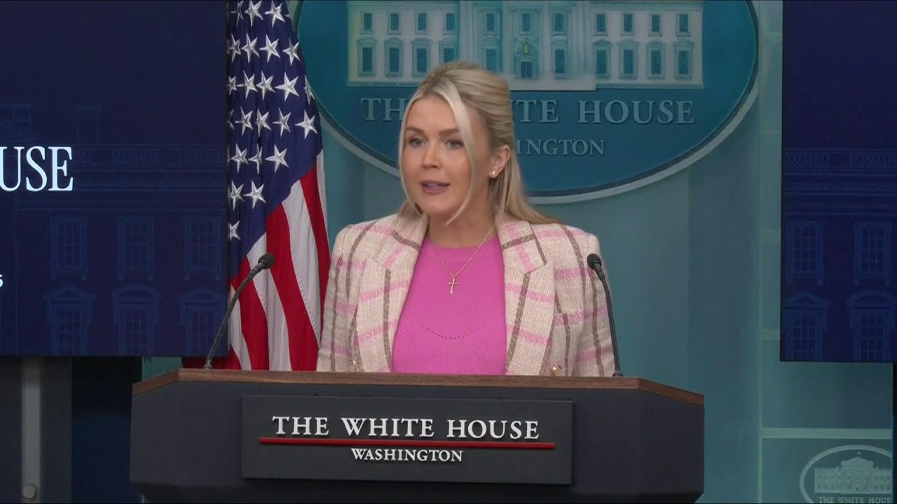LIVE: White House press briefing